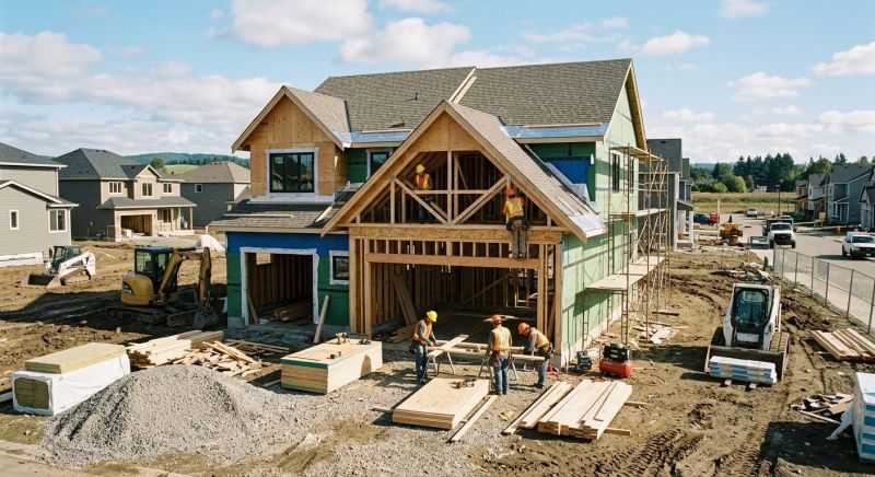 Custom House Building in Napa, CA