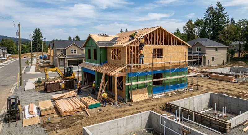 New House Construction in Sonoma County, CA