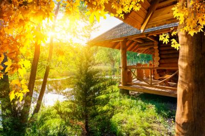 Log Cabins Provide Superior Soundproofing!
